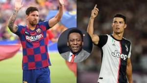 El astro brasileño, Pelé, lanzó un dardo a Lionel Messi, pues aseguró que no es un goleador.