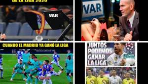 Te presentamos los mejores memes que dejó el final de la liga española, Real Madrid es víctima por descender al Leganés con ayudas del VAR.