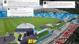 Periodistas y medios de Honduras han informado lo que ocurrió en el estadio Nacional Chelato Uclés ante las investigaciones de la ATIC.
