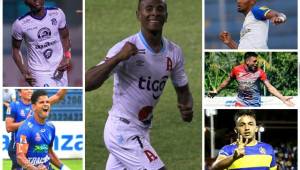 Ellos son los jugadores que lideran las tablas de goleadores en Guatemala, El Salvador, Guatemala, Nicaragua, Costa Rica y Panamá.