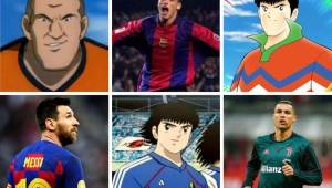 Estos son los personajes de la vida real que se parecen a los Supercampeones, mira al que se parece a Lionel Messi y Cristiano Ronaldo es idéntico.
