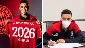 Jamal Musiala tiene apenas 18 años y firma su primer contrato profesional con el Bayern Munich.