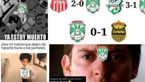 Te presentamos los mejores memes que dejó el Clásico entre Marathón y Real España. El equipo verde es liquidado en redes sociales por la derrota.