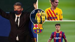 El presidente del FC Barcelona ya trabaja en la plantilla para la próxima temporada y Deportes cuatro ha revelado la lista de salidas de Joan Laporta.
