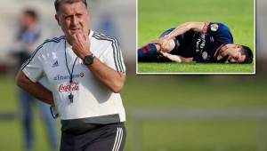 El 'Tata' Martíno confía que el delantero Hirving 'Chucky' Lozano estará recuperado y listo para la Copa Oro 2019.