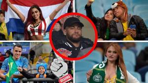 Brasil y Paraguay dieron un partido muy sufrido en la Arena Do Gremio y aquí está las imágenes que no viste en la televisión. Neymar estuvo en el palco para ver a la selección carioca.