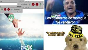 Los memes de la fecha 17 del torneo Apertura de la Liga Nacional con Motagua y Marathón de protagonistas.