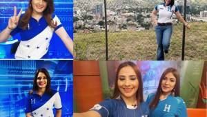 Son varias las mujeres catrachas que han mandado su saludo a los futbolistas de la H desde las redes sociales. Hoy se juega todo ante Australia en San Pedro Sula.