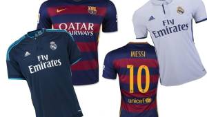 El Real Madrid vende más camisas que el Barcelona en el mundo en este 2016 luego de conseguir las dos Champions League. Foto especial