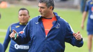 El entrenador del Motagua, Diego Vázquez, afirma que el partido ante Olimpia será de mucha intensidad.