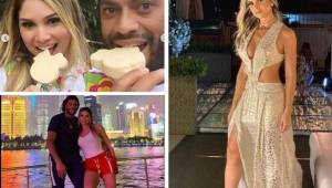 Tanto el futbolista brasileño Hulk como Camila Angelo presumen de su amor en las redes sociales, pese al escándalo que se dio en la familia.