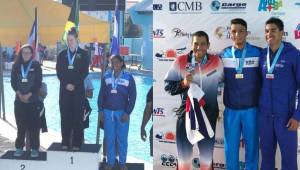 Ana Pastrana y Julio Horrego consiguieron medallas para Honduras en los CCCAN.