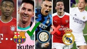 Estos son los principales rumores y fichajes del fin de semana en Europa. Messi, Alaba, Dybala, Icardi y Lautaro Martínez, protagonistas.