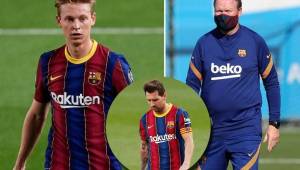 De Jong reveló que Koeman le dio varios consejos tras llegar al FC Barcelona y Messi es el futbolista que hace la diferencia.