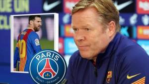 Ronald Koeman considera que Lionel Messi debe terminar su carrera en el Barcelona.