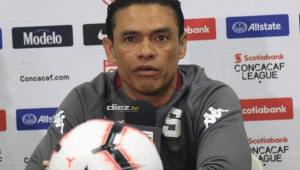 'Paté' Centeno dice que ante Motagua será clave hacer valer el gol de ventaja en la ida para quedarse con el título de Liga Concacaf. Foto Ronald Aceituno