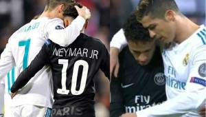 Neymar y Cristiano Ronaldo demuestran que tiene una relación buena dentro y fuera del campo.