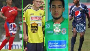 Varios jugadores fueron formados en los equipos grandes de la Liga Nacional, pintaban para ser figura y ahora lo hacen la Liga de Ascenso de Honduras.