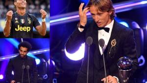 Cristiano Ronaldo se quedó en casa viendo la gala; Luka Modric es el nuevo 'The Best'.