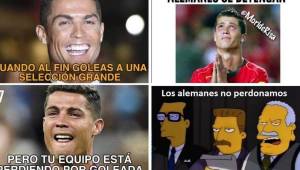 Portugal perdió 4-2 ante Alemania en la Eurocopa y no se salva de los memes en las redes sociales. Cristiano Ronaldo, protagonista.