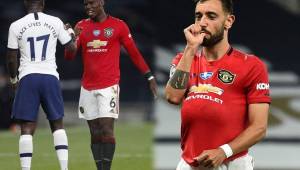 Bruno Fernandes le dio el empate al Manchester United en los últimos diez minutos del partido.