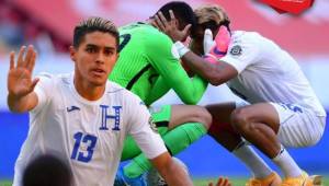 Luis Palma se aceró al guardameta una vez que finalizó el partido y lo consoló.