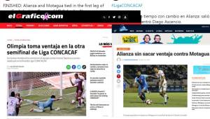 Alianza y Motagua empataron en la semifinal de ida de la Liga Concacaf 2019 y todo lo dejan para el juego de vuelta.