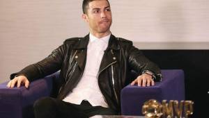 Cristiano Ronaldo en la entrevista que ofreció para Dongqiudi.