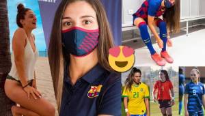 Giovana Queiroz es la chica sensación en el fútbol femenino de España, pues dejó de jugar en el equipo Madrid para fichar por el FC Barcelona.