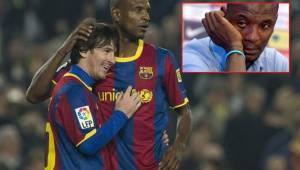 Éric Abidal y Lionel Messi son grandes amigos, amistad que se formó en Barcelona.
