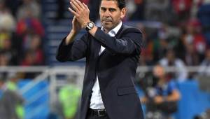 Hierro asumió el mando de la selección de España a dos días del debut de España en Rusia 2018 y lo hizo tras la destitución de Julien Lopetegui. Foto AFP
