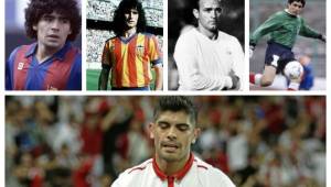Dentro de la galería los más recordados por los aficionados son Diego Maradona en Barcelona y Mario Kempes en Valencia. Además están Riquelme (Barcelona) y Pablo Aimar (Valencia).