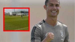 Cristiano Ronaldo está encendido y ha marcado su segundo gol con la Juventus, en otro amistoso con los suyos.