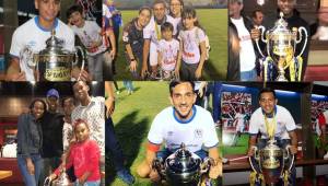Olimpia volvió a coronarse campeón del fútbol hondureño tres años y medio después. Los jugadores lo festejaron a lo grande.