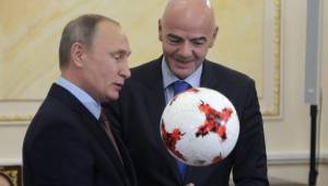 El presidente Vladimir Putin eligió a la selección de España como su favorita para ganar el Mundial de Rusia 2018.