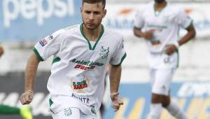 Emiliano Forgione lleva un gol en el torneo y se lo anotó al Juticalpa.