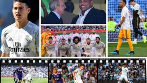 El colombiano fue una de las sorpresas del 11 de Zidane para enfrentar al Valladolid en el Santiago Bernabéu. Ojo con la foto que le sacaron a Keylor Navas.