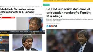 La FIFA notificó este miércoles que inhabilitó por dos años a Ramón 'Primitivo' Maradiaga, por silencia en intento de amaño de partidos.