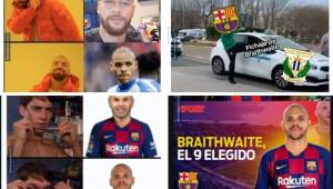 Braithwaite, nuevo jugador del Barcelona, se ha hecho viral en las redes sociales. No perdonan a Bartomeu por este fichaje.