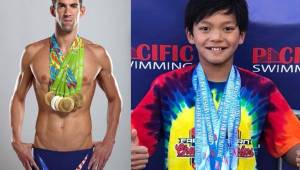 Un niño estadounidense llamado Clark Kent Apadua ha roto una marca que pertenecía el atleta olímpico más laureado de todos los tiempos