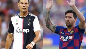 Messi y Cristiano Ronaldo son los futbolistas que están en la parte alta de goleo en la Liga de Campeones de Europa.