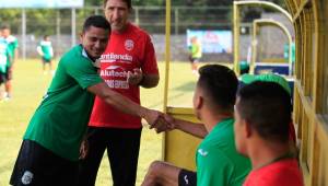 Jorge 'Ñangui' Cardona ya entrena con el Marathón de Héctor Vargas.