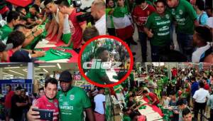 Tras conquistar el título del Torneo Clausura 2018, la plantilla verdolaga guardó espacio para atender a sus fanáticos en DIUNSA, quienes llegaron muy entusiasmado para obtener autógrafos de sus ídolos.
