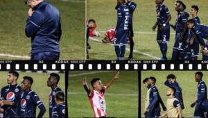 Motagua este día ha hecho el fracaso al quedar eliminado en Liga Concacaf por el Real Estelí tras ir ganando 2-0, Marlon Licona cometió un error garrafal y en los penales fueron más certeros los nicas, estas imágenes se dieron al ocaso del cotejo. Fotos: Juan Salgado-Concacaf.