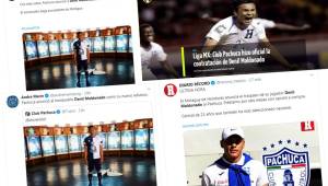 Así habla la prensa mexicana del hondureño Denil Maldonado, nuevo fichaje del Pachuca de Liga MX.