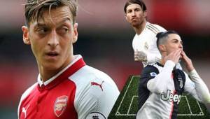 Mesut Özil ha dado a conocer en sus redes sociales su 11 ideal, donde sí aparece Cristiano Ronaldo, pero no Lionel Messi.