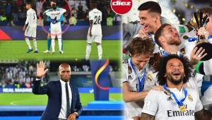 El Real Madrid venció hoy al Al Ain y se proclamó tricampeón del Mundial de Clubes. Te dejamos las imágenes que seguramente no viste en TV y mirá la cara de Marcelo tras levantar el título.