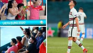 Cristiano Ronaldo probablemente jugó su último partido en la Eurocopa y esta fueron algunas de las imágenes de la decepción de su íntimo amigo, Edu Aguirre. Vean cómo fue captado tomándole fotografías.