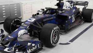 El nuevo coche de la escudería Red Bull de la Fórmula Uno.