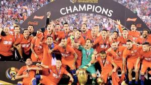 Chile se coronó campeón en las ediciones de la Copa América 2015 y 2016.